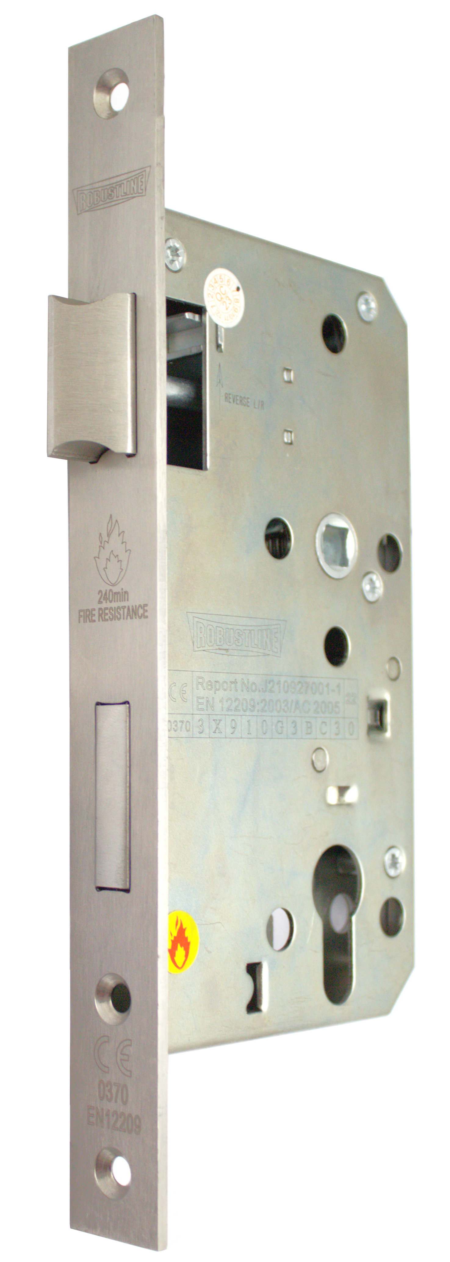 Robustline Locks & Cylinders Lock Body Lock Body - Fire Rated With 70mm Cylinder "robustline" F/R 304 Security Lock Hardware
